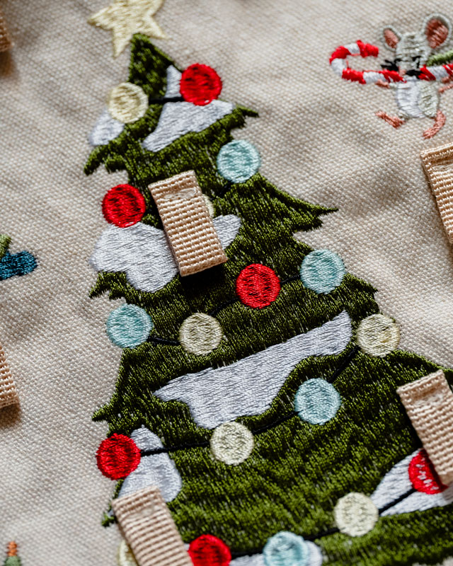 Calendario de Adviento de Tela