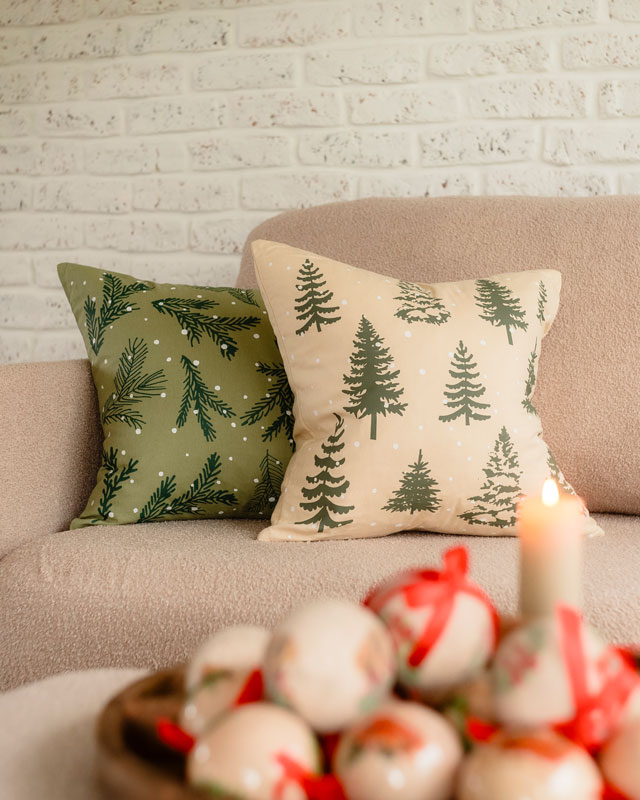 Funda de Cojín Navideña (2 Modelos)