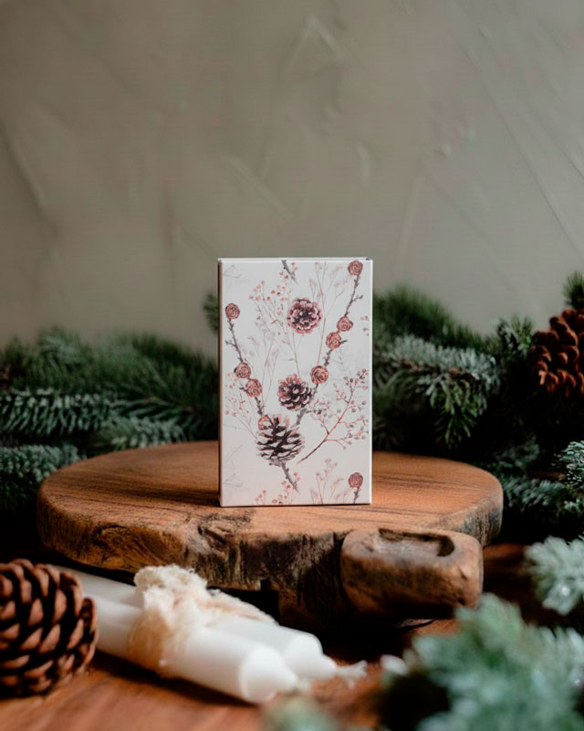 Caja de Cerillas Navideña - 2 Estampados