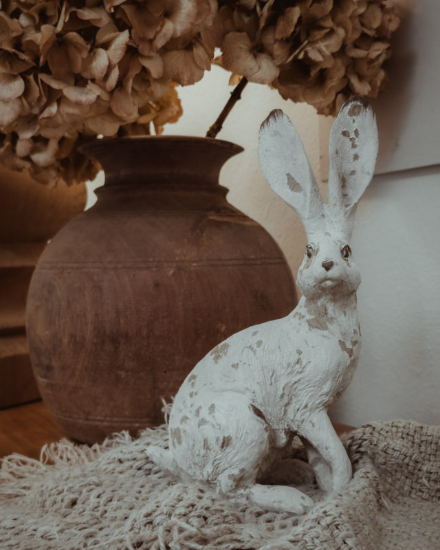 Figura Conejo Vintage "Ciro" (26 cm)