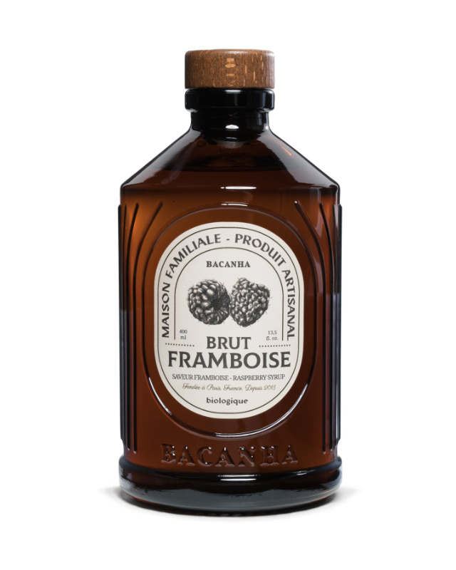 Sirope de Frambuesa Crudo Ecológico 400ml