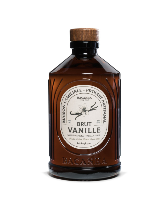 Sirope de Vainilla Bourbon Ecológico 400ml